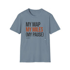 My Map My Miles - T-Shirt