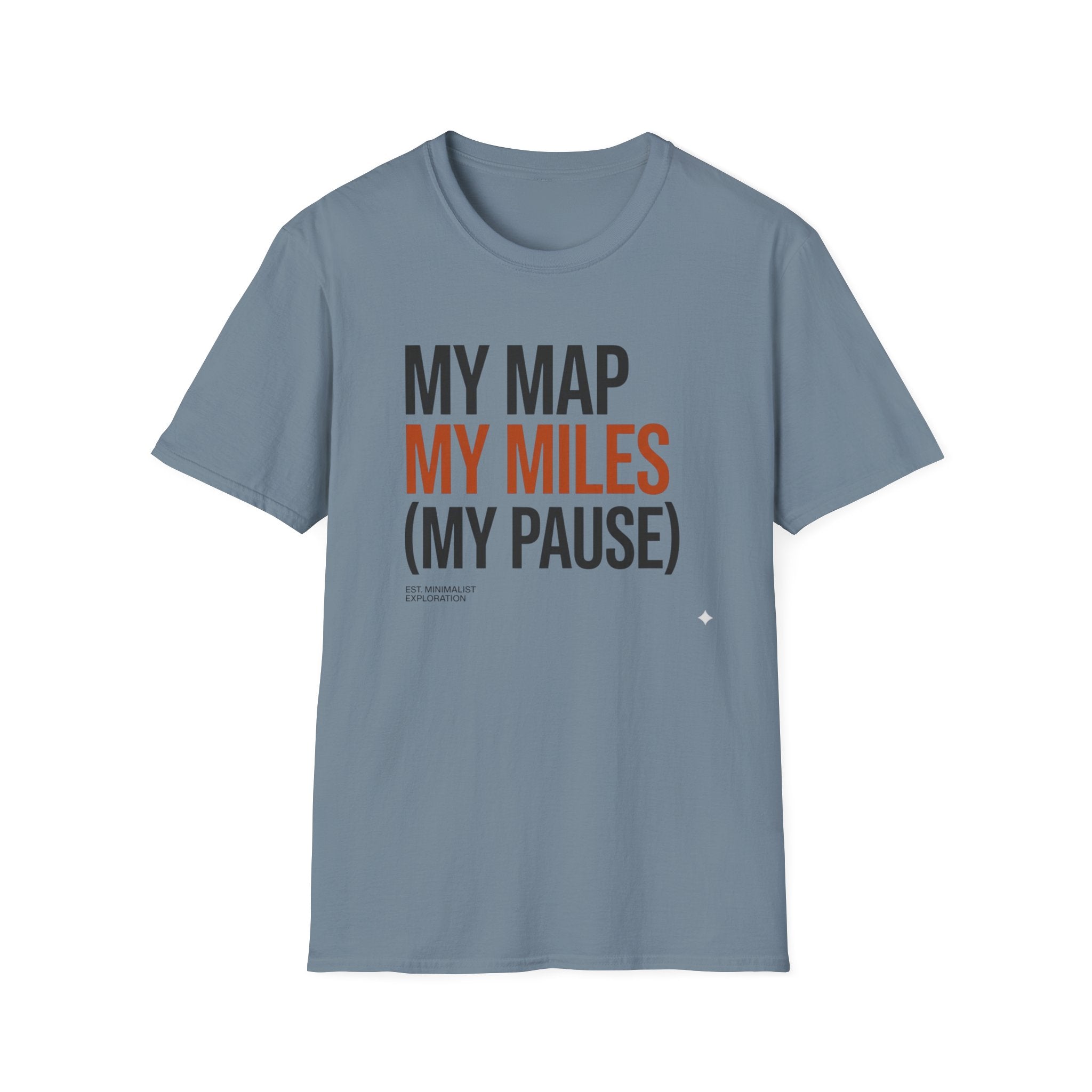 My Map My Miles - T-Shirt