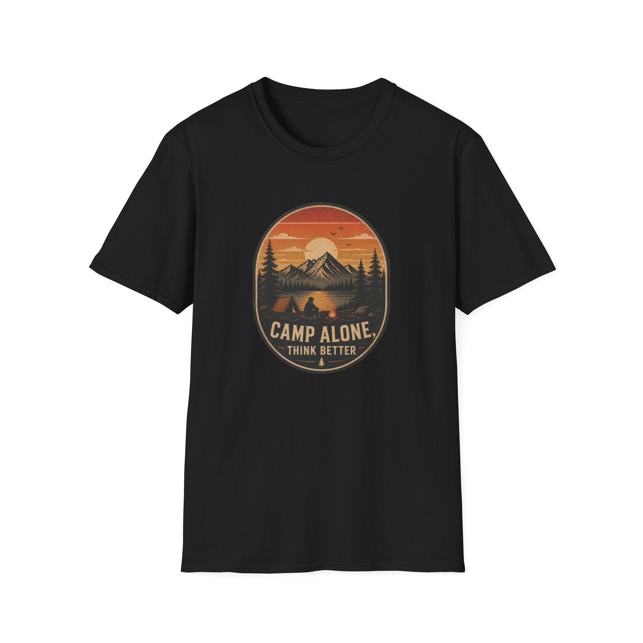 Camp Alone-Think Better - T-Shirt