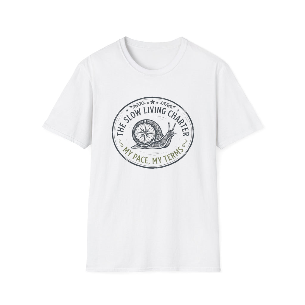 The Slow Living Charter - T-Shirt
