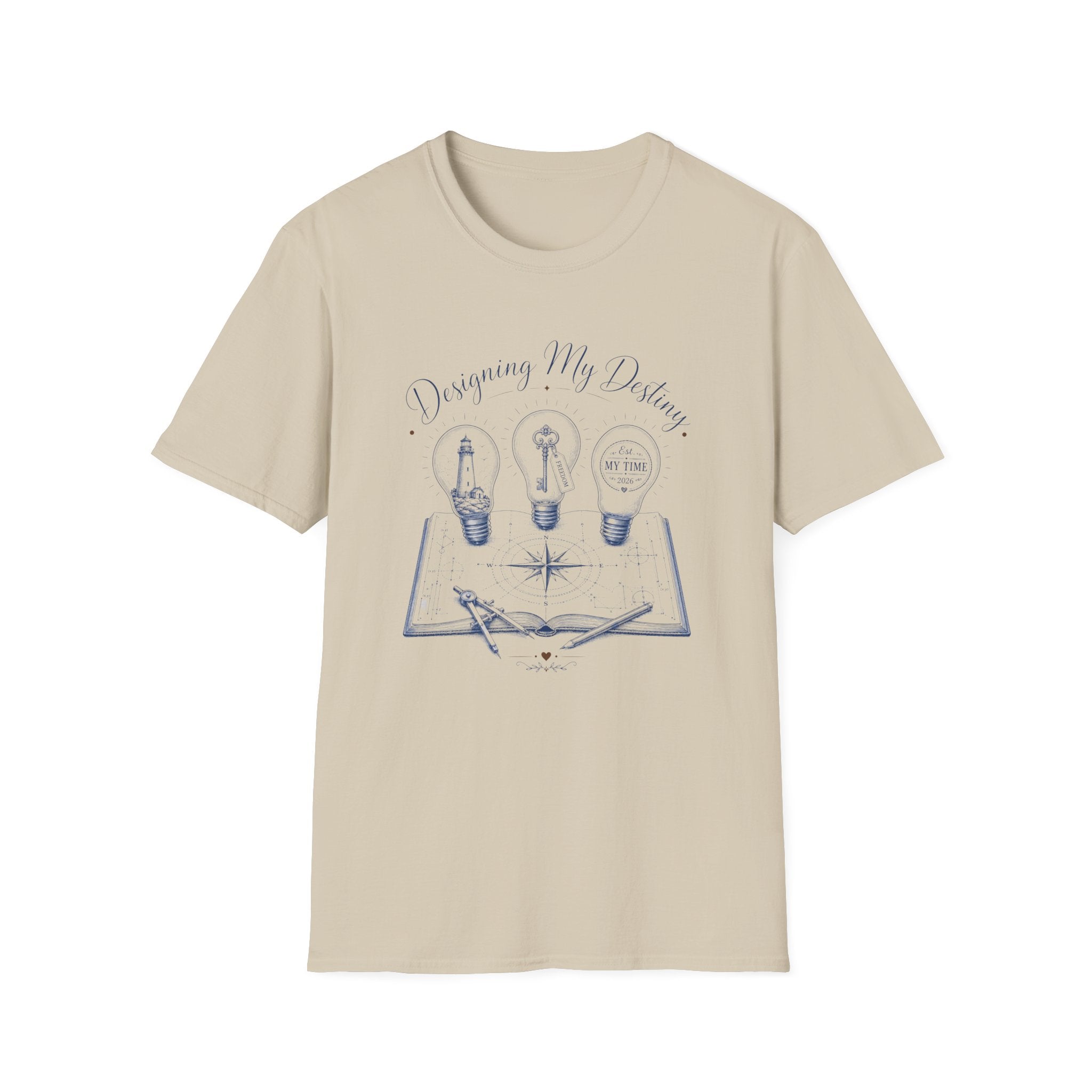 Designing My Destiny Line Art Design - T-Shirt