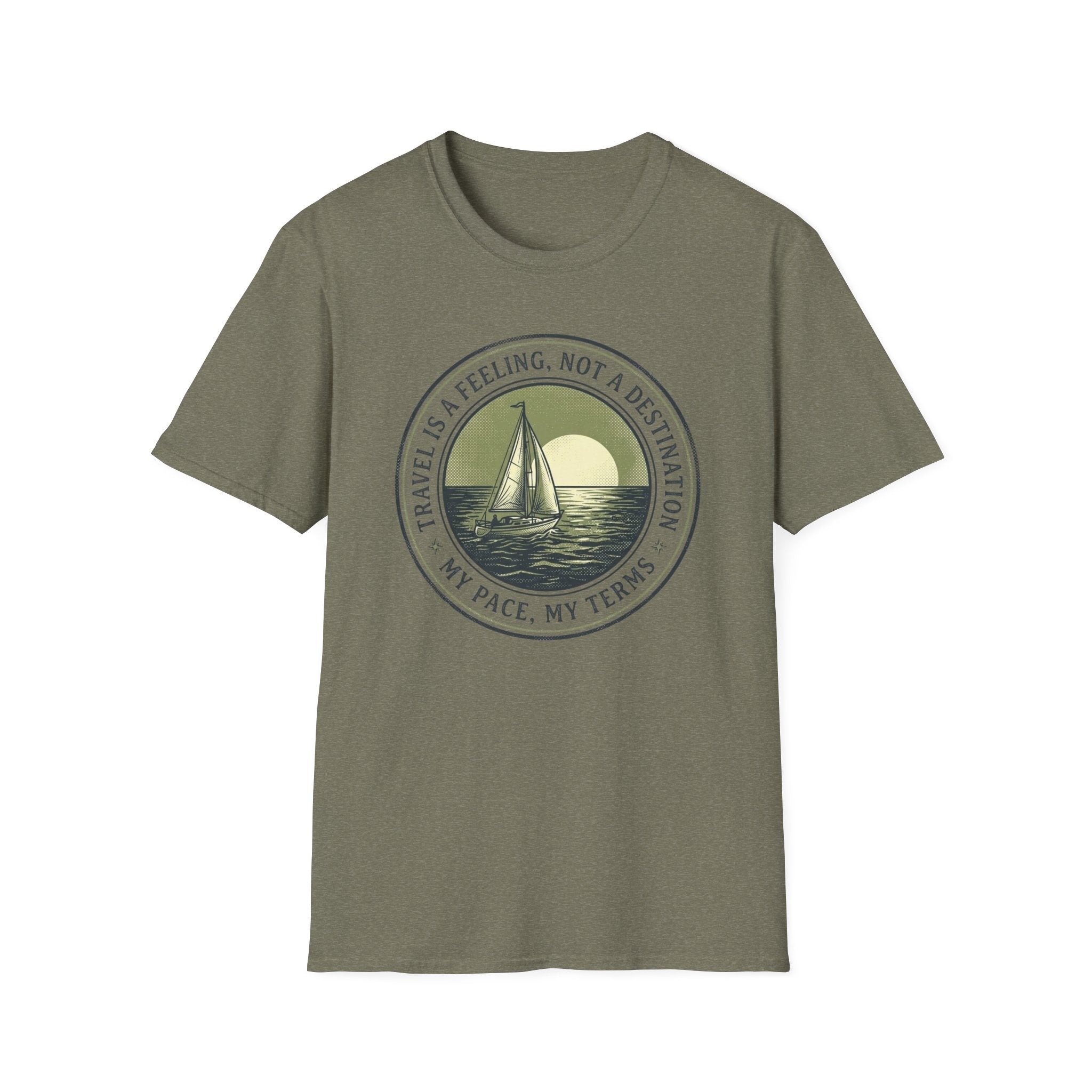 Travel Is A Feeling Not A Destination - T-Shirt