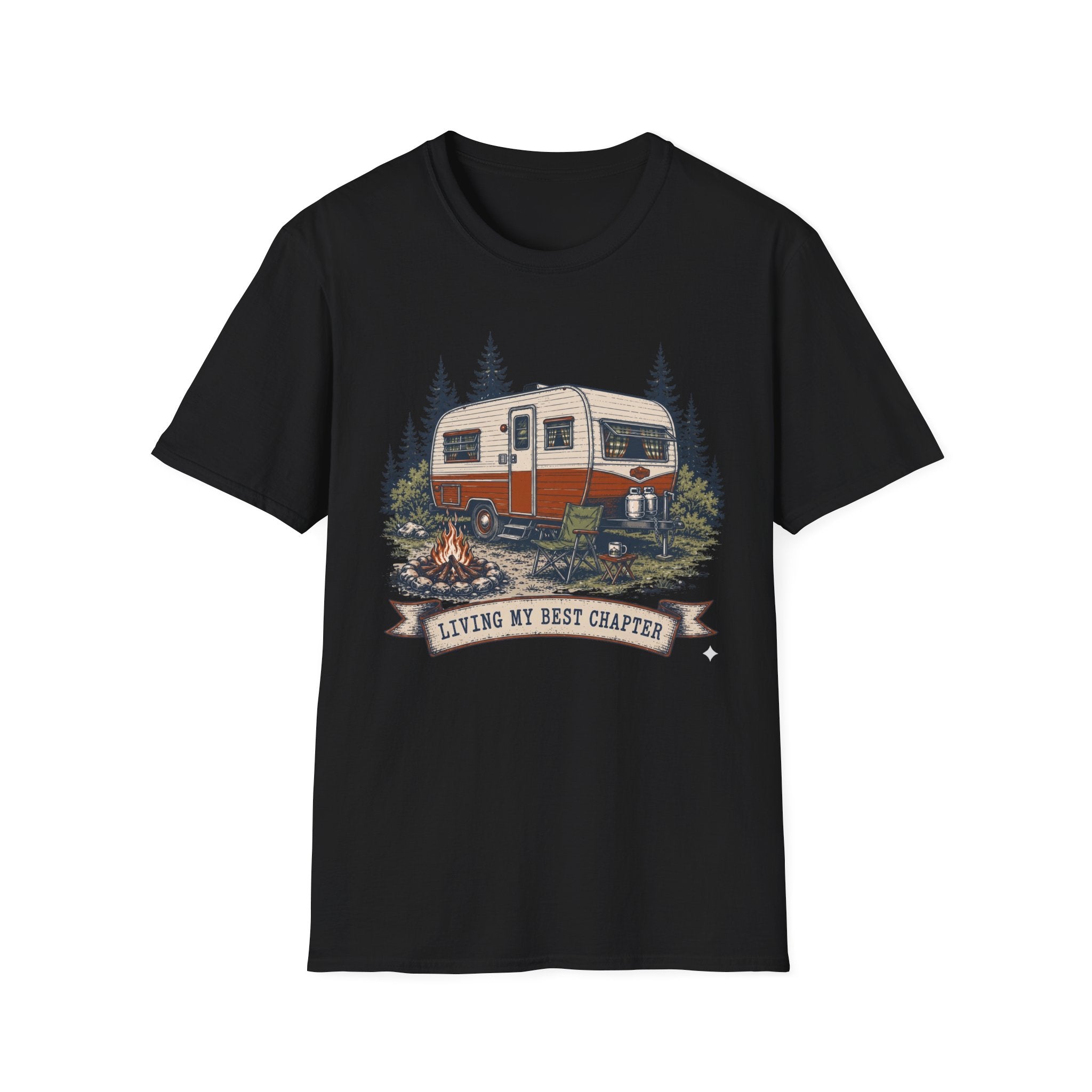 Living My Best Life Camper - T-Shirt