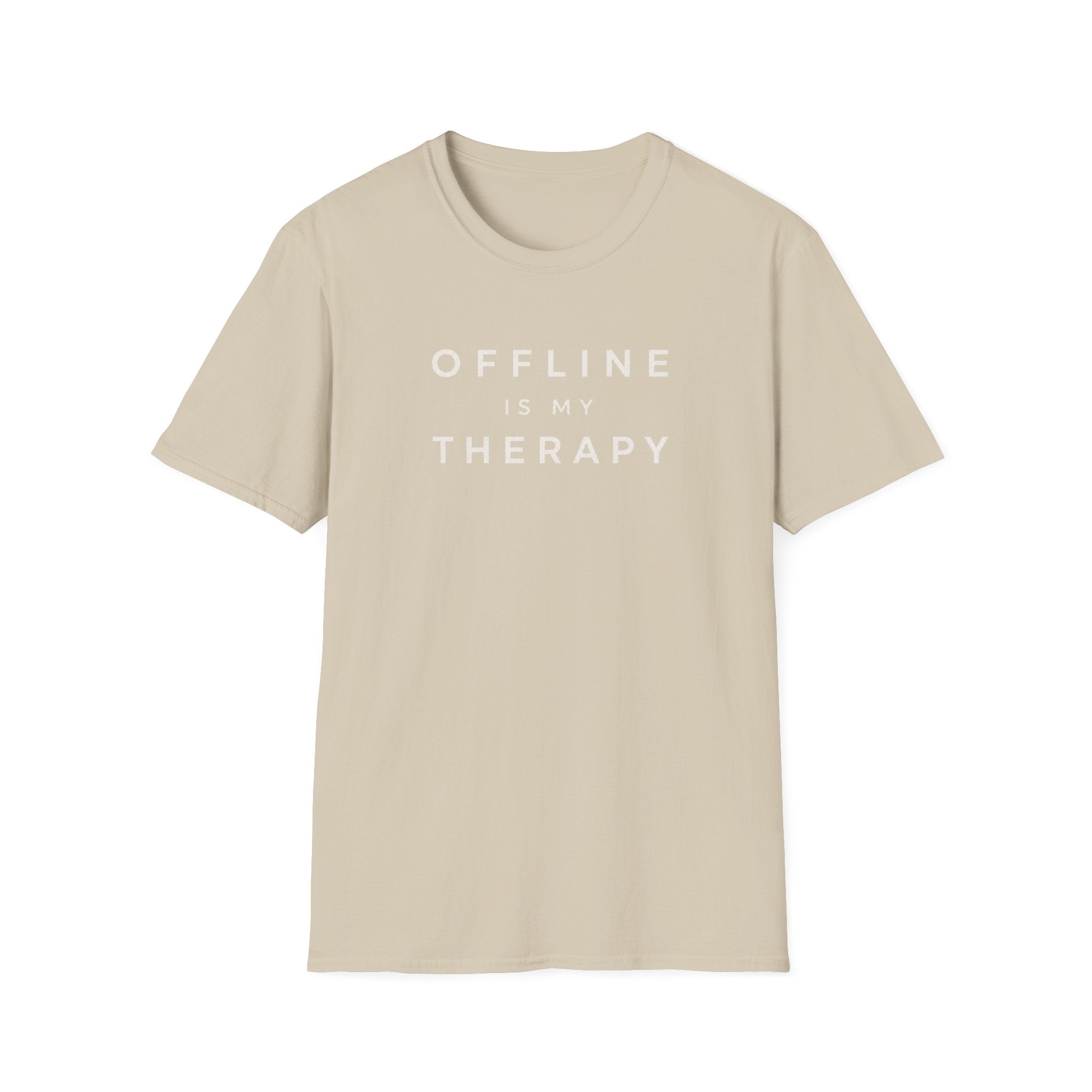 Offline Is My Therapy - T-Shirt