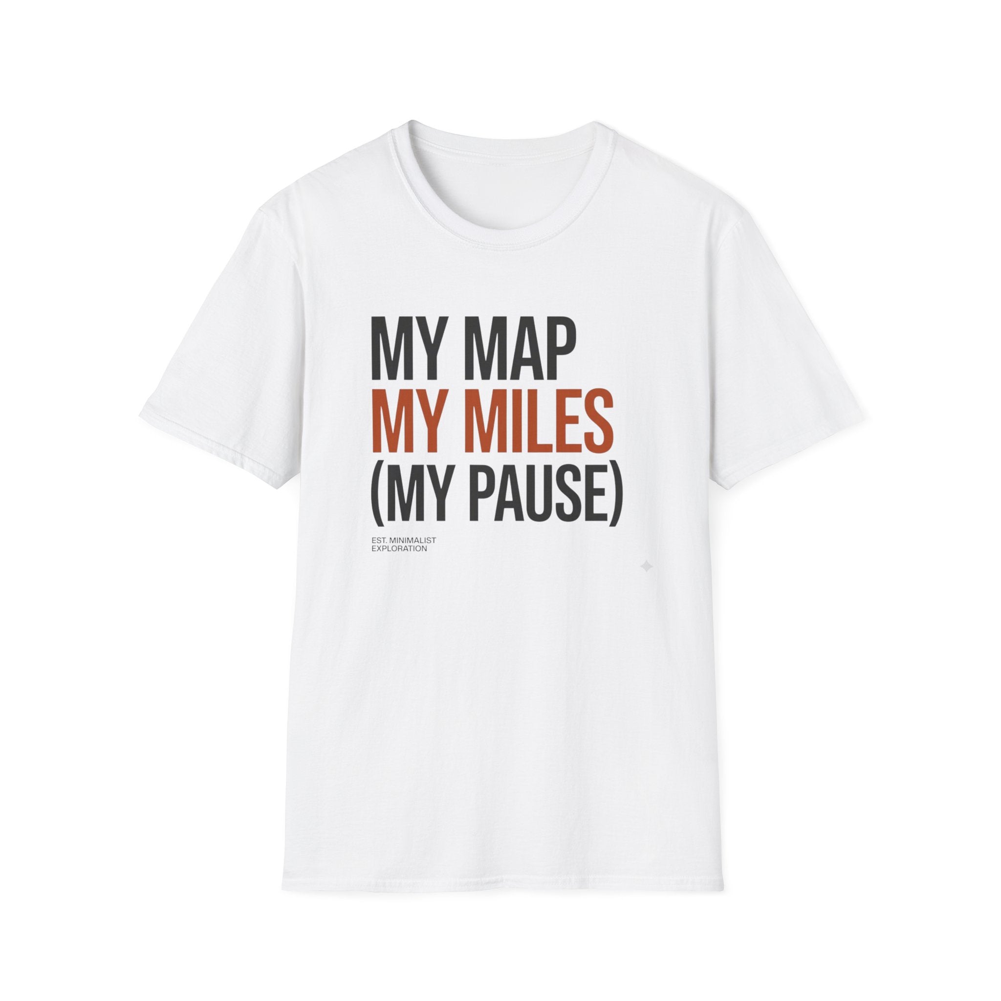 My Map My Miles - T-Shirt
