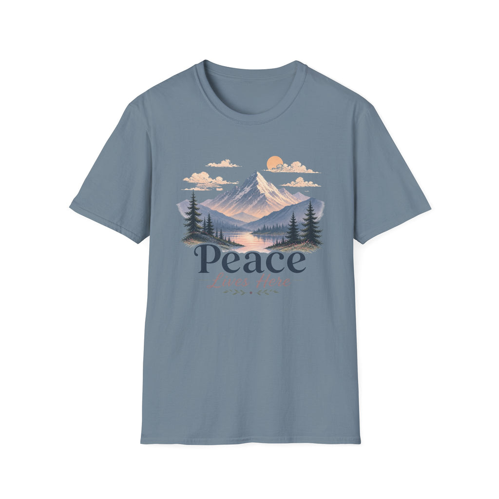 Peace Lives Here - T-Shirt
