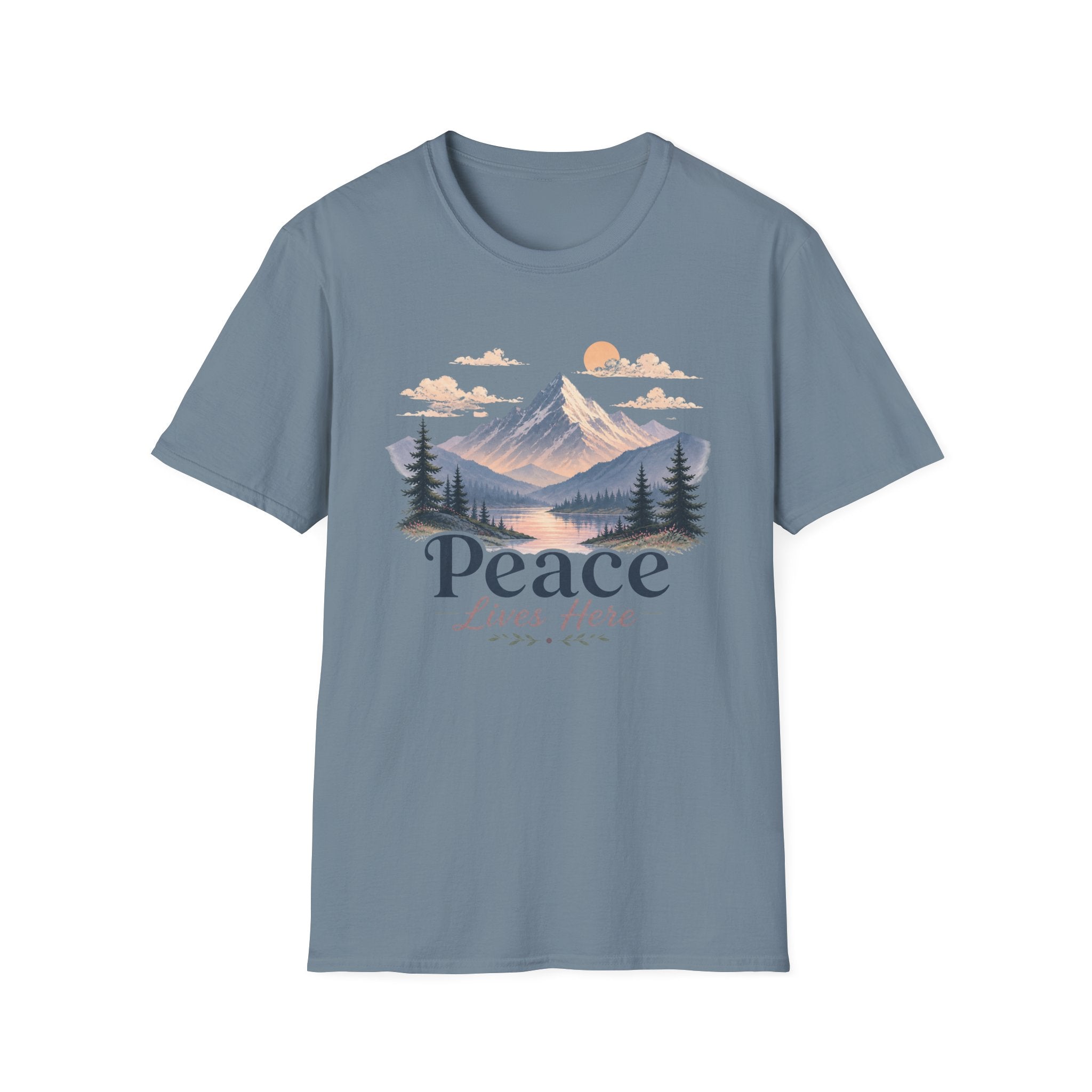 Peace Lives Here - T-Shirt