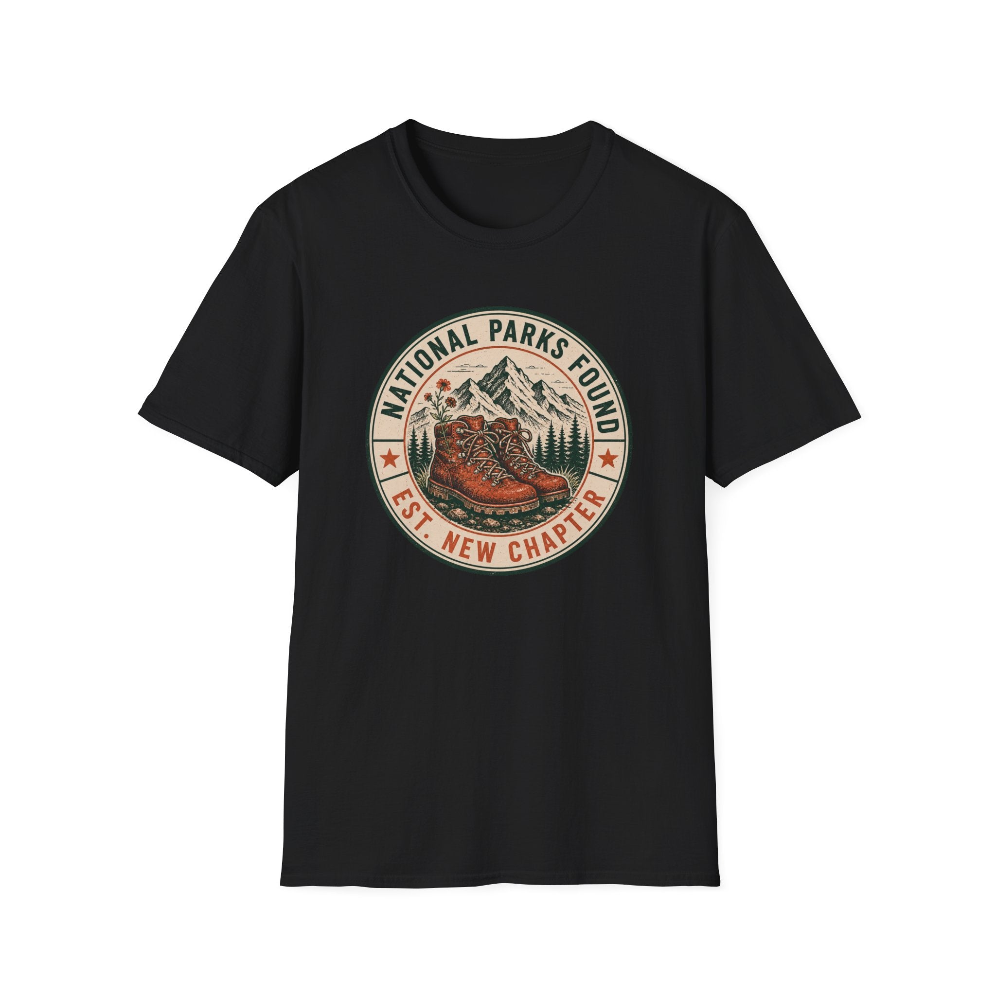 National Parks Found Badge- T-Shirt