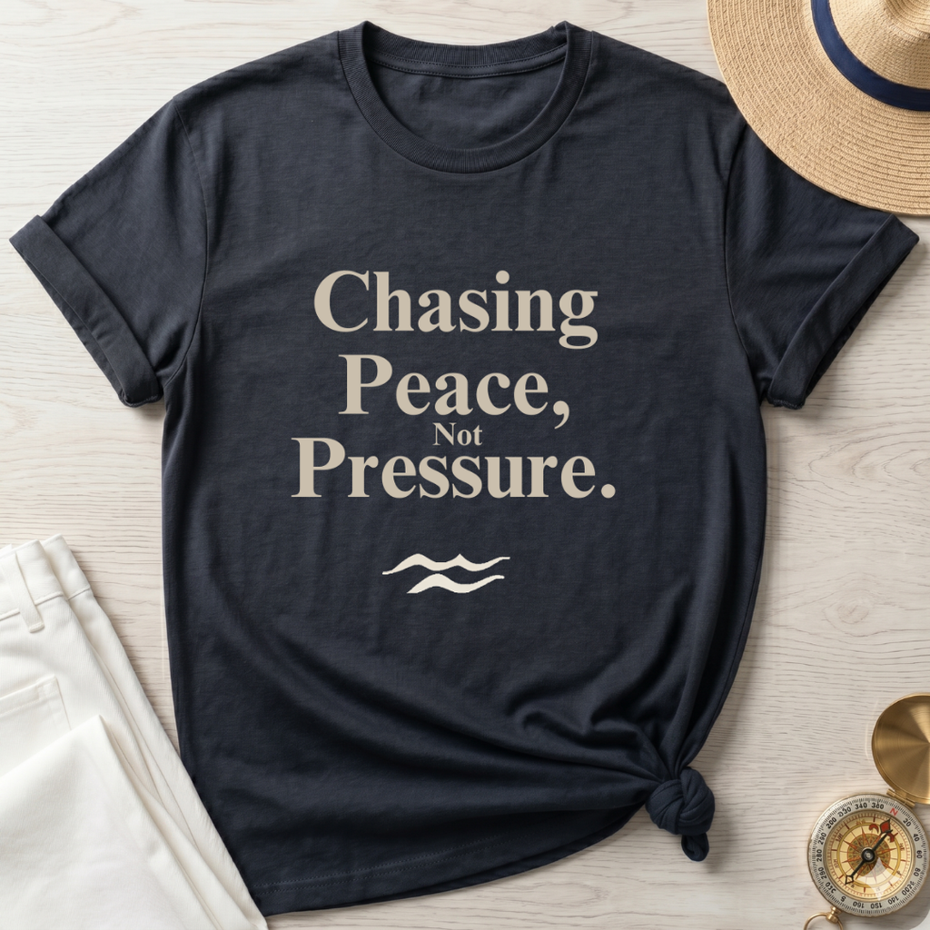 Chasing Peace Not Pressure - T-Shirt