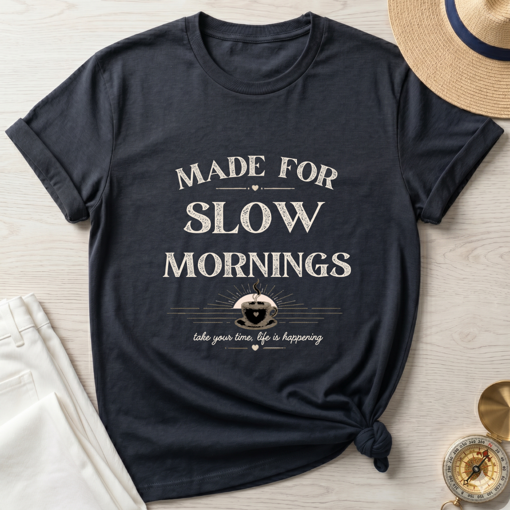 Made For Slow Mornings - T-Shirt