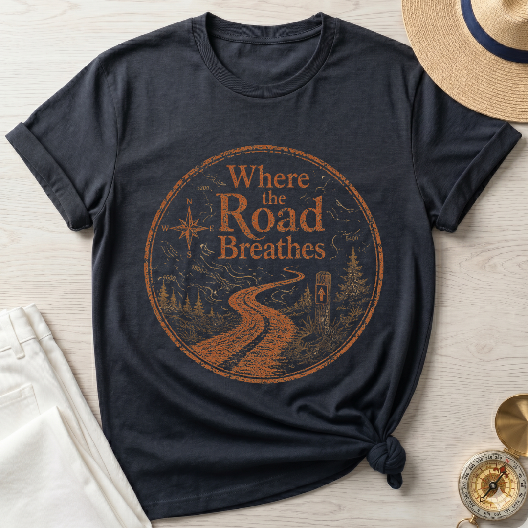 Where The Road Breathes T-Shirt