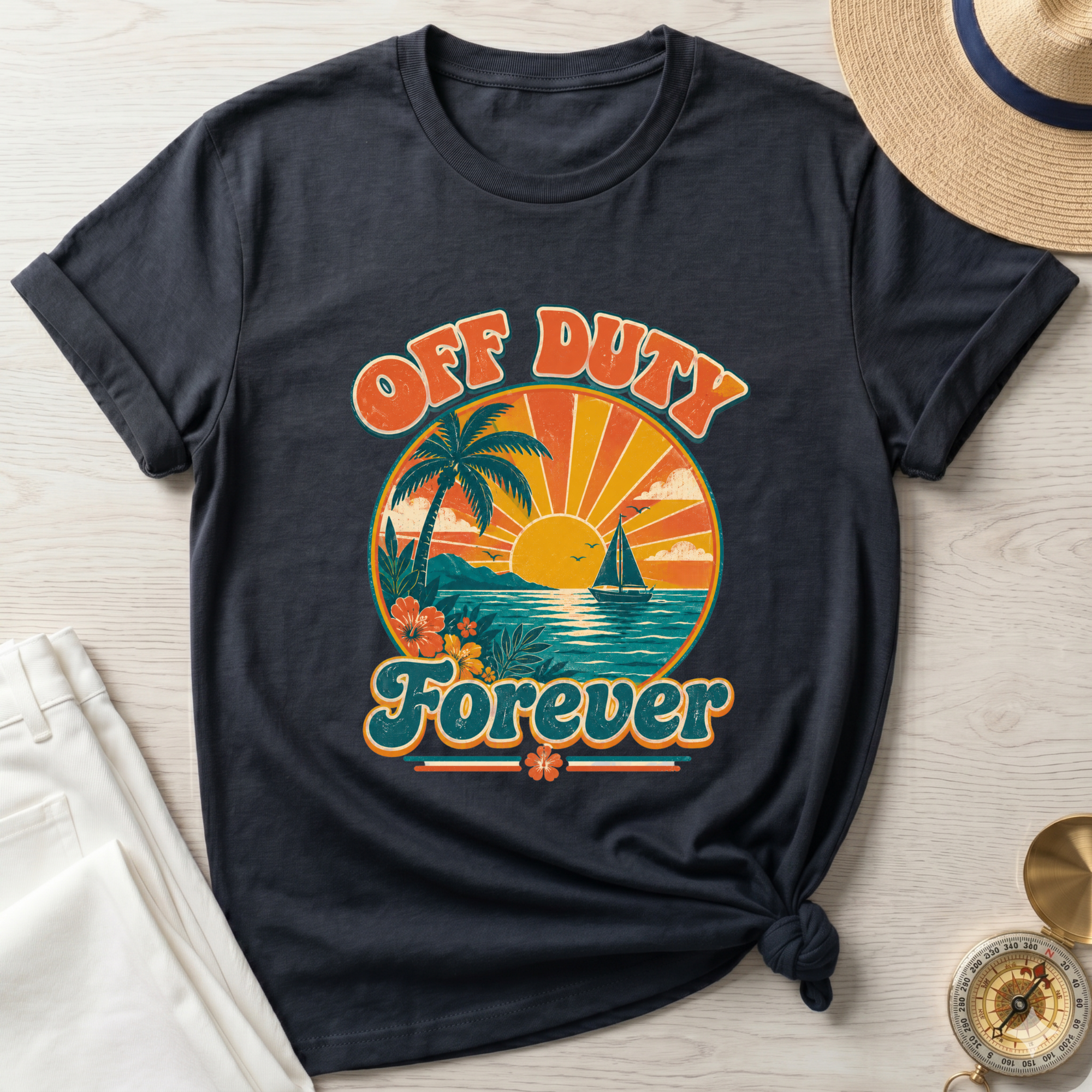 Retro Off Duty Forever T-Shirt