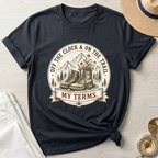 Off The Clock and On The Trail- T-Shirt