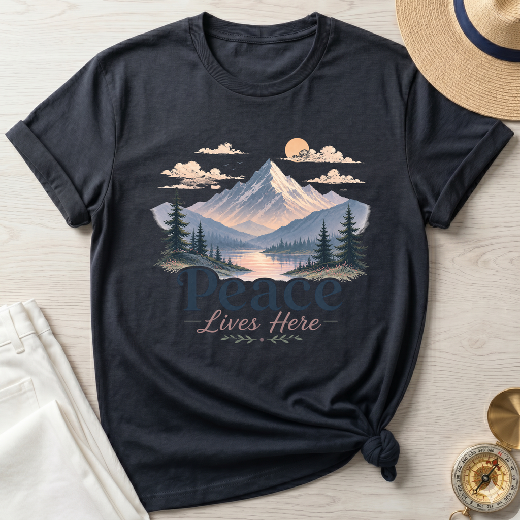 Peace Lives Here T-Shirt