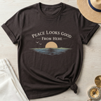 Peace Looks Good From Here - T-Shirt