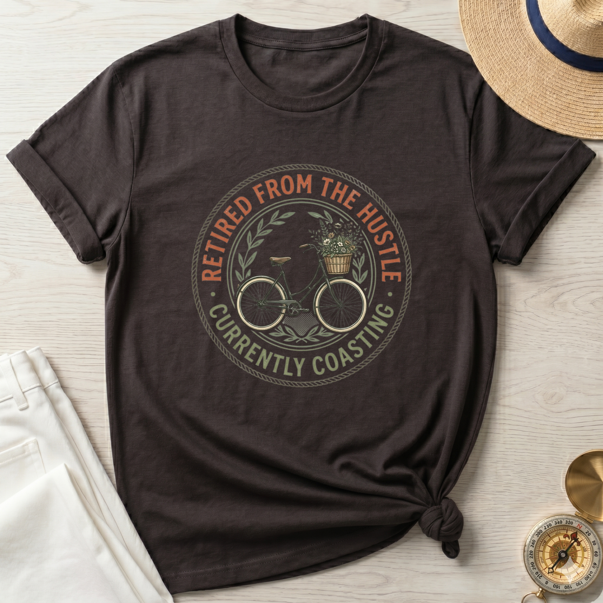 Retired From The Hustle T-Shirt
