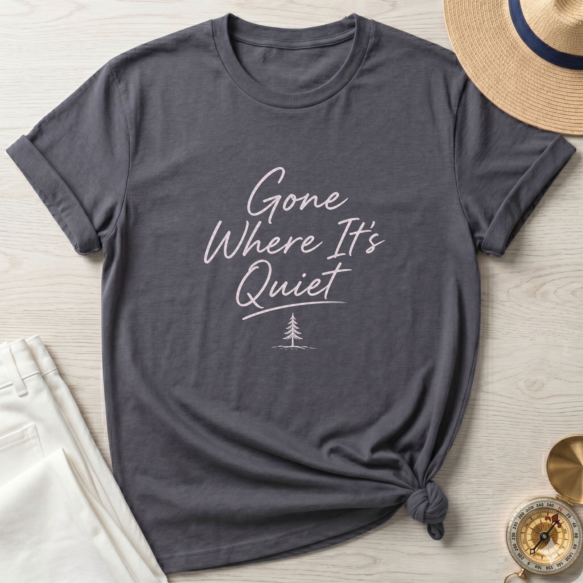 Gone Where It's Quiet T-Shirt