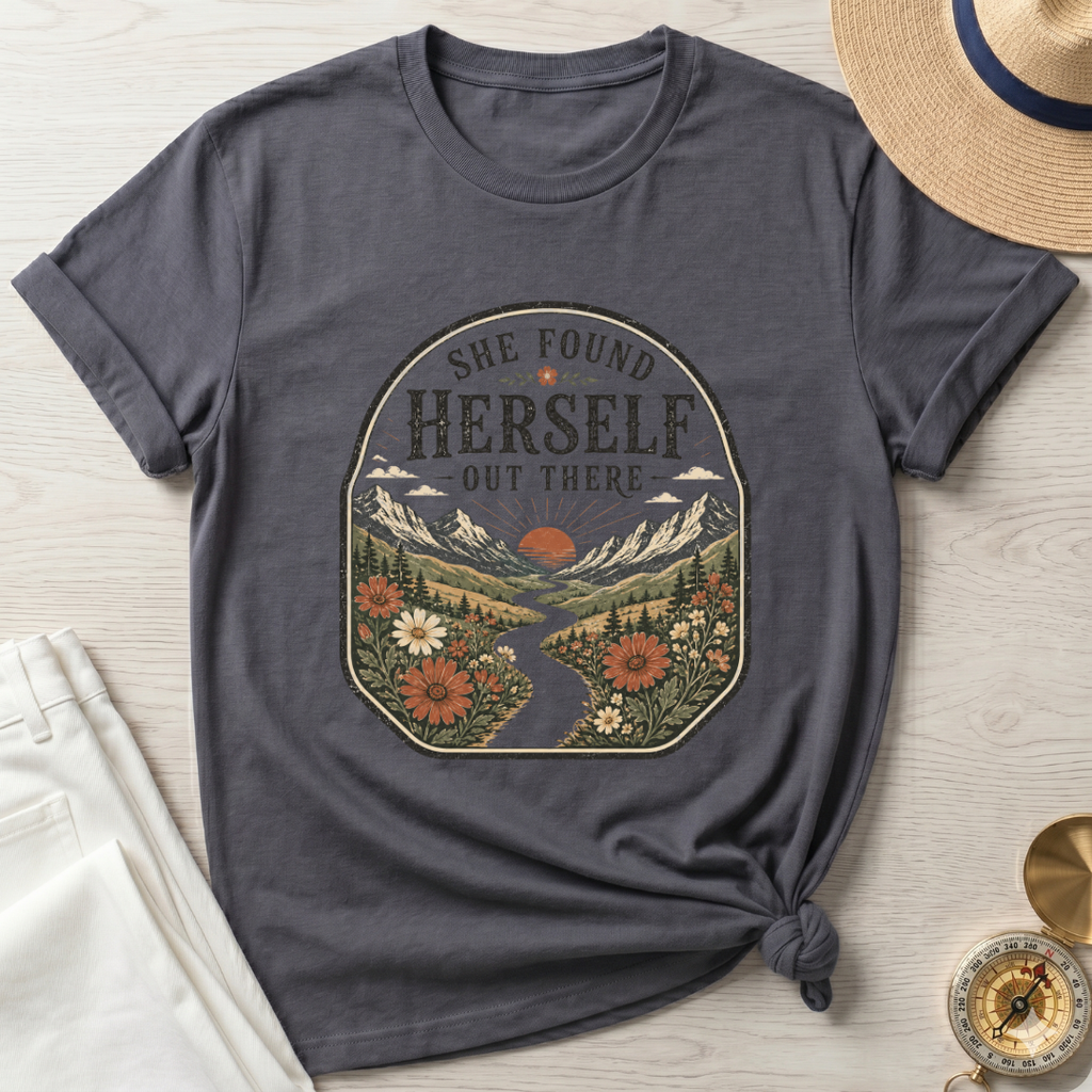 She Found Herself Out There T-Shirt