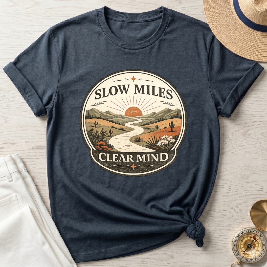 Slow Miles Clear Mind T-Shirt
