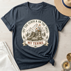 Off The Clock and On The Trail- T-Shirt