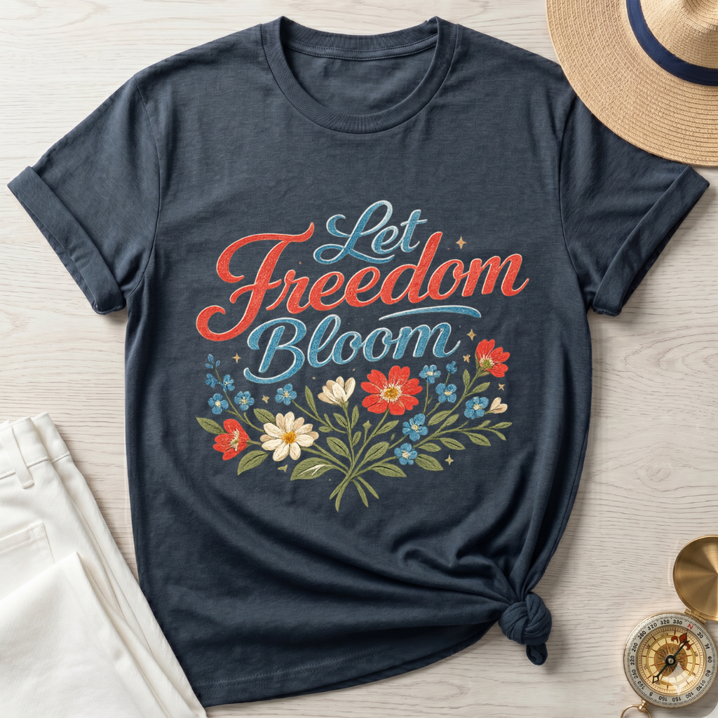 Let Freedom Bloom T-Shirt