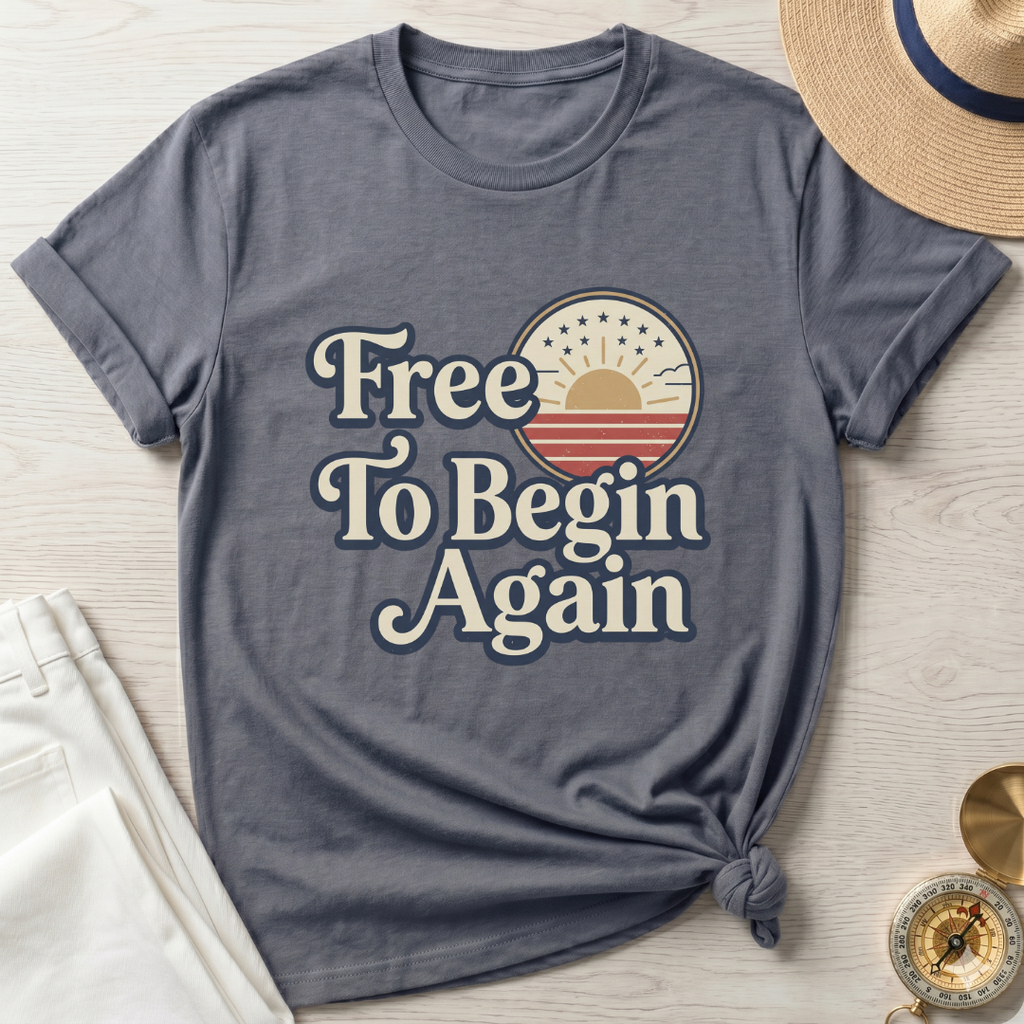 Free To Begin Again T-Shirt