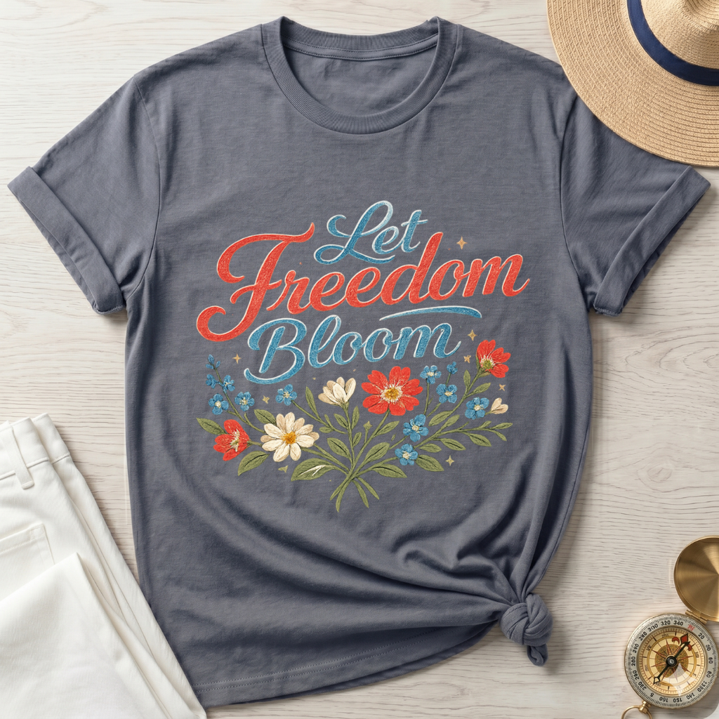Let Freedom Bloom T-Shirt