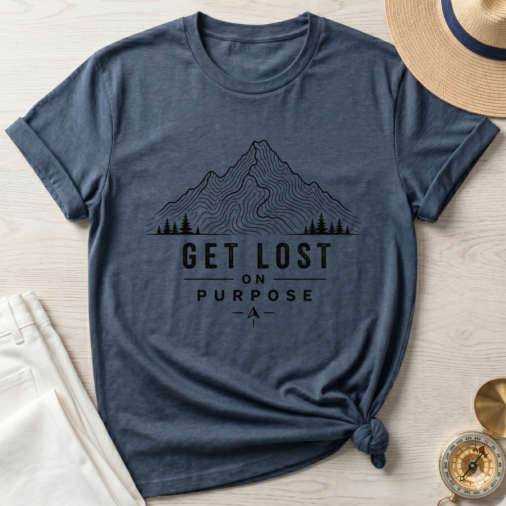 Get Lost On Purpose- T-Shirt