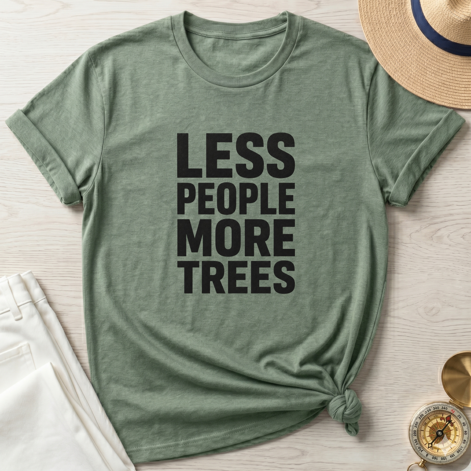Less People More Trees T-Shirt