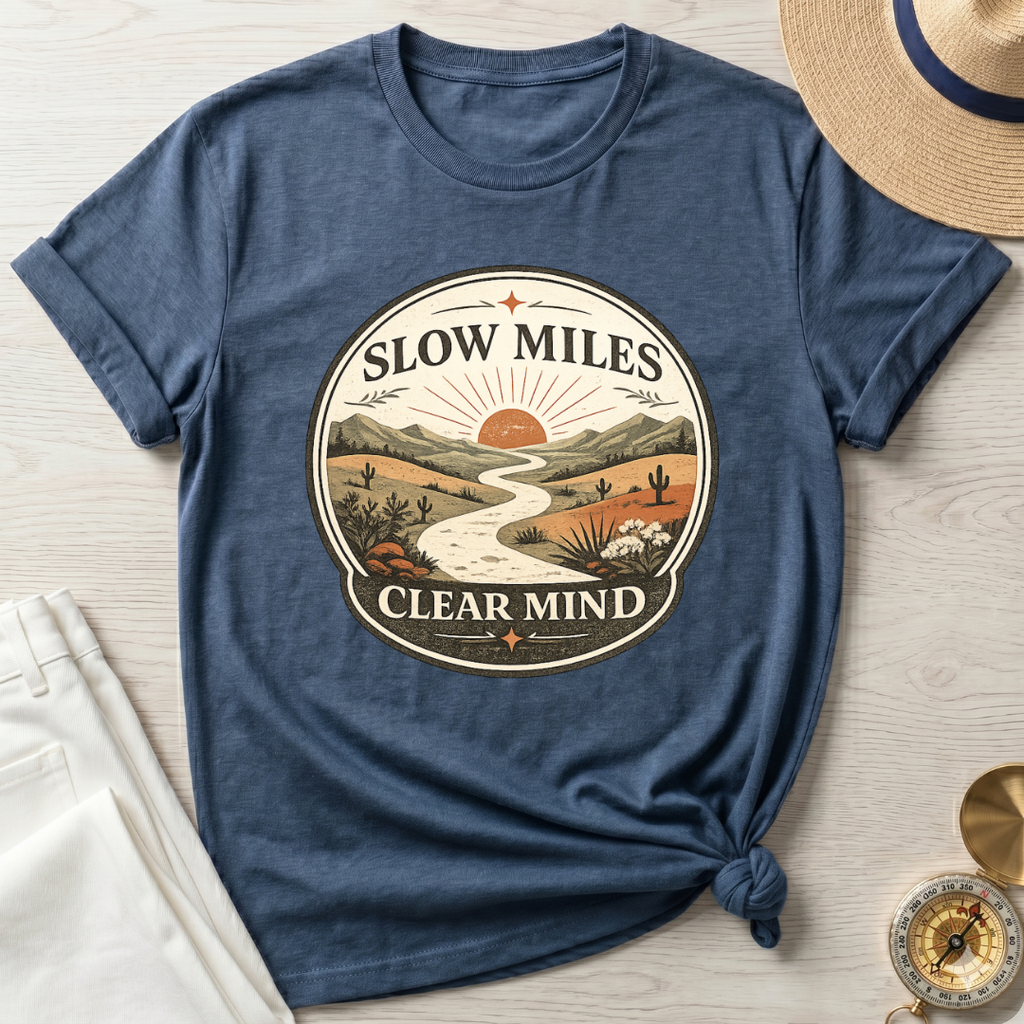 Slow Miles Clear Mind T-Shirt