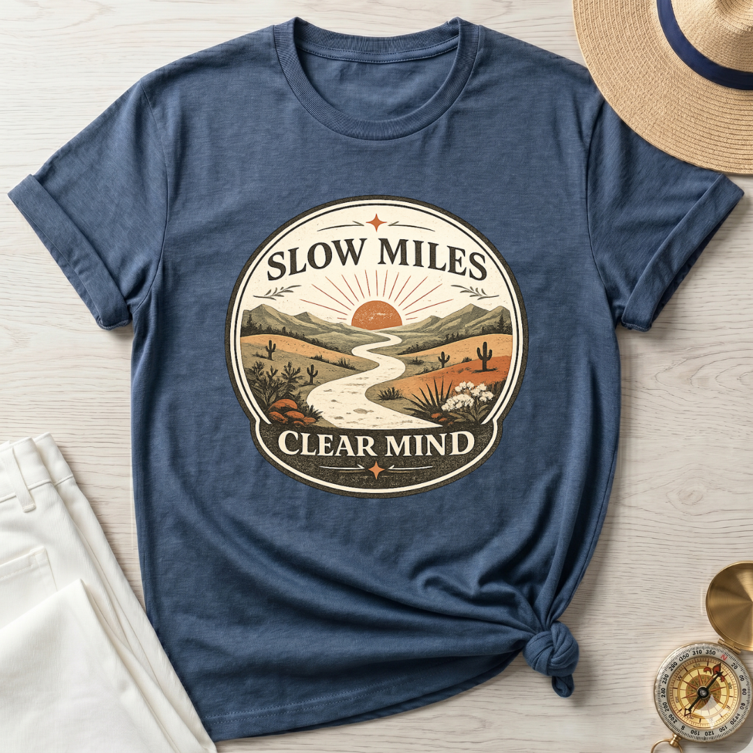 Slow Miles Clear Mind T-Shirt