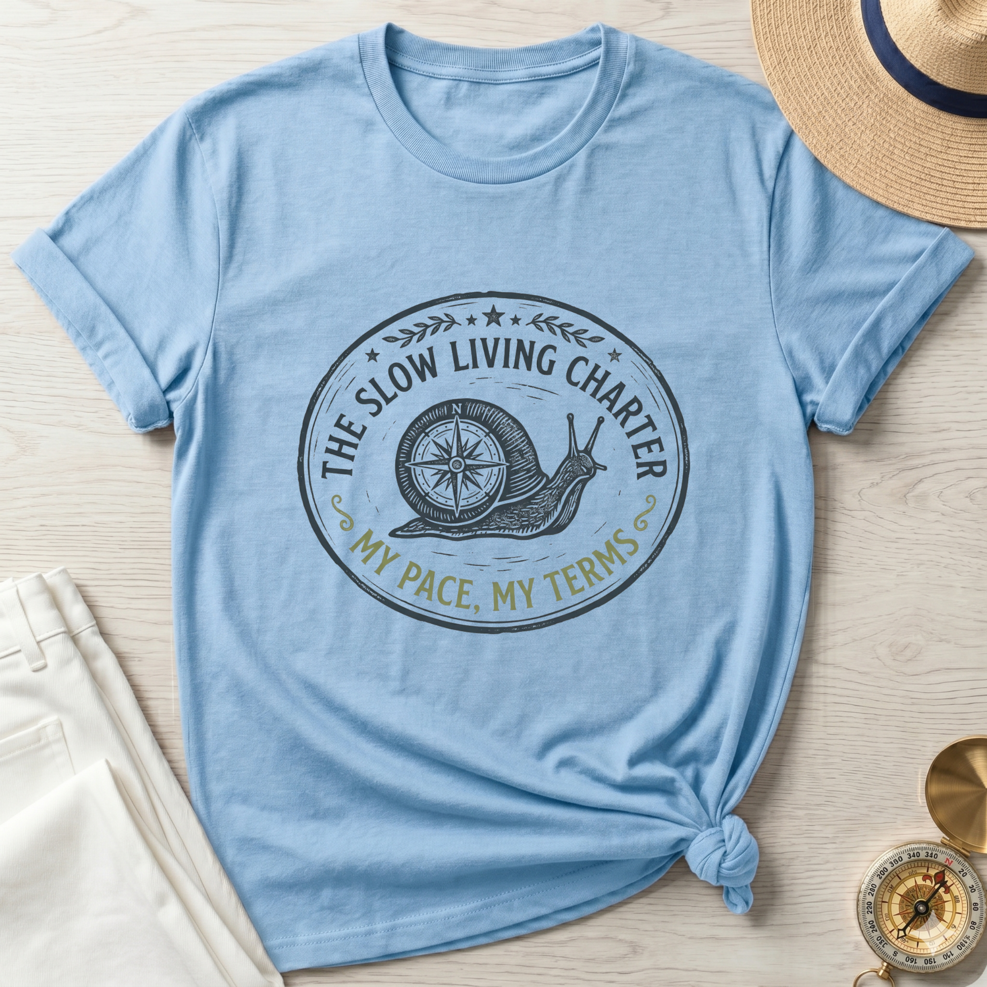 The Slow Living Charter T-Shirt