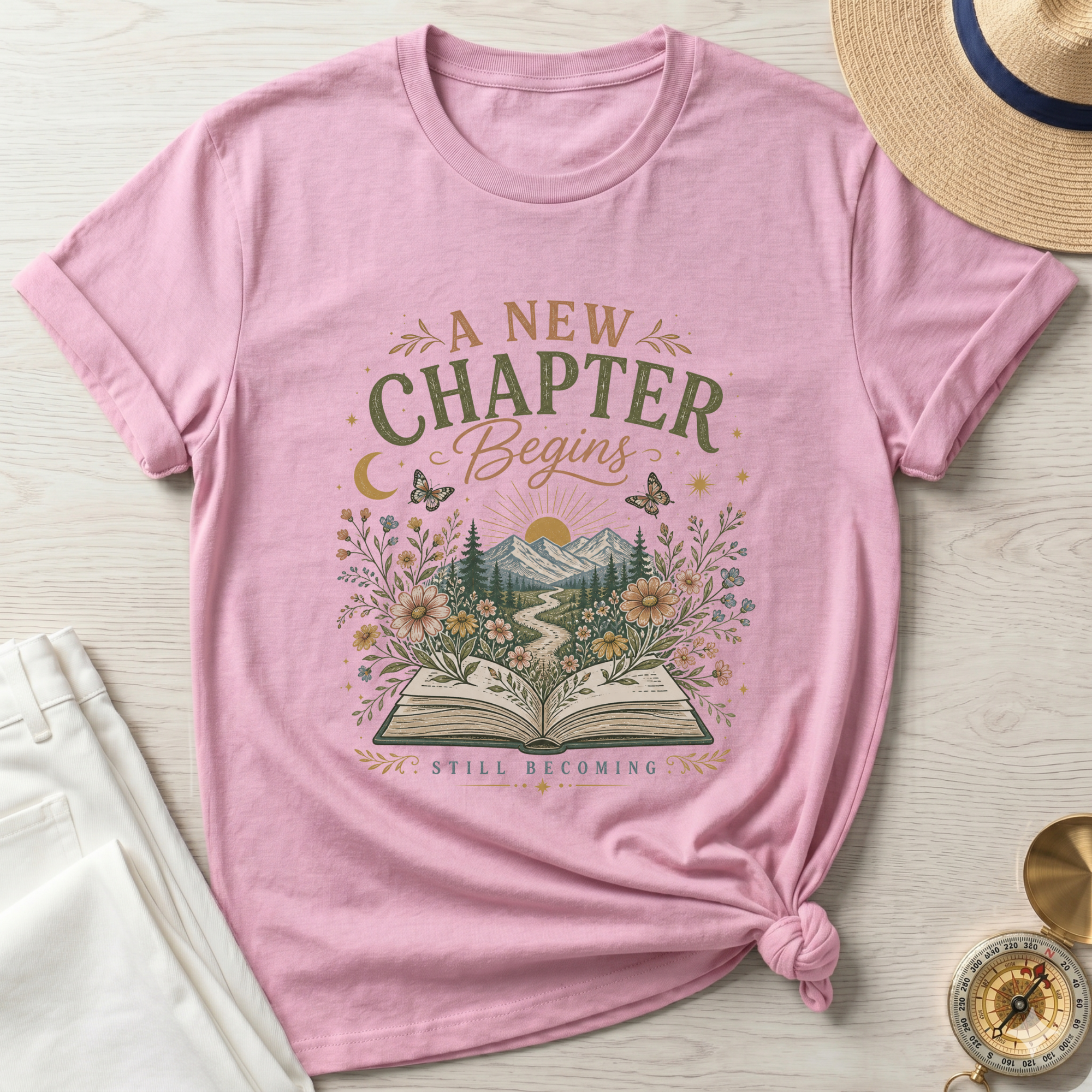 A New Chapter Begins-Still Becoming T-Shirt