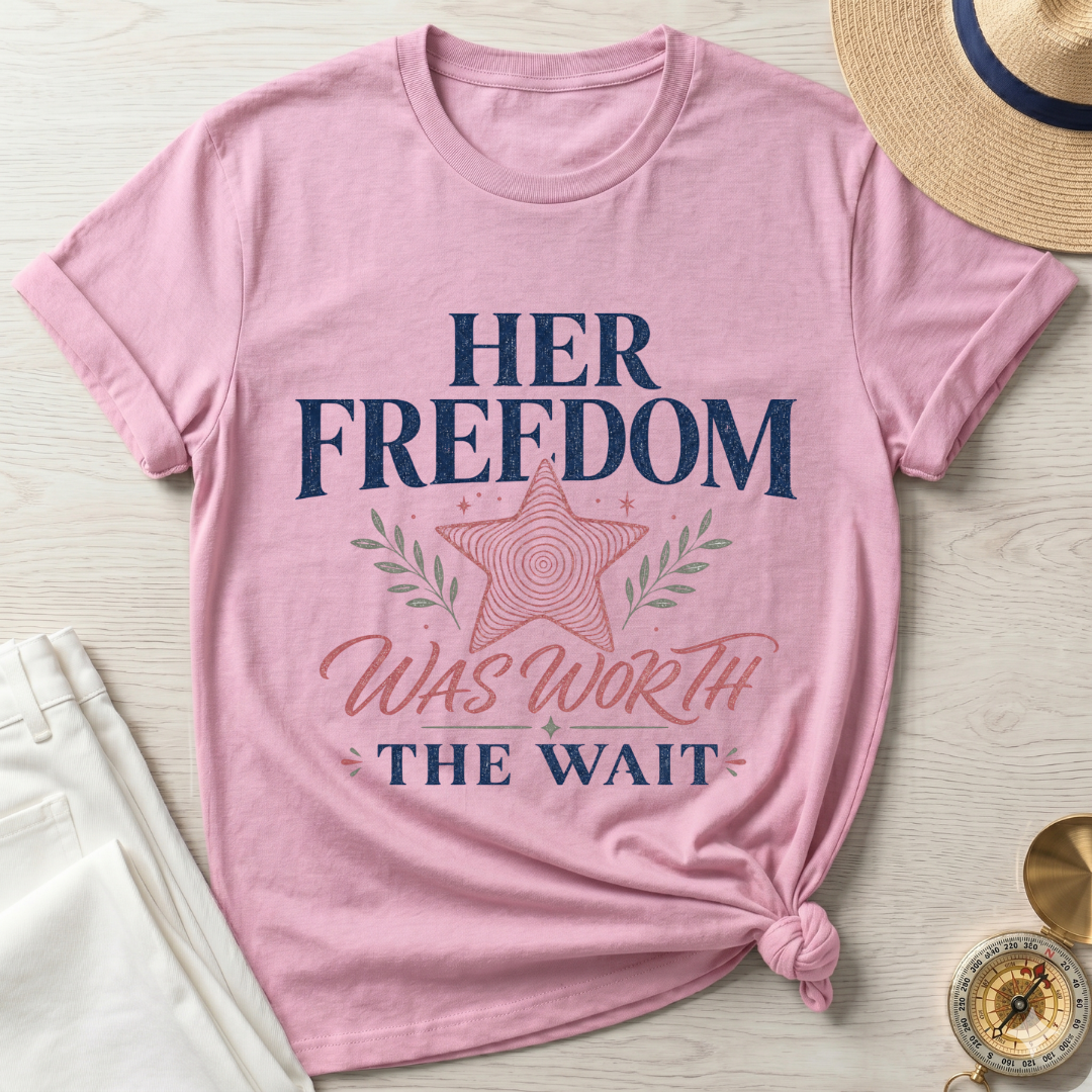 Her Freedom Was Worth The Wait T-Shirt