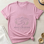 The Best Chapter Starts Now Line Art Design T-Shirt