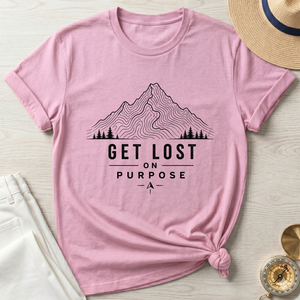 Get Lost On Purpose- T-Shirt
