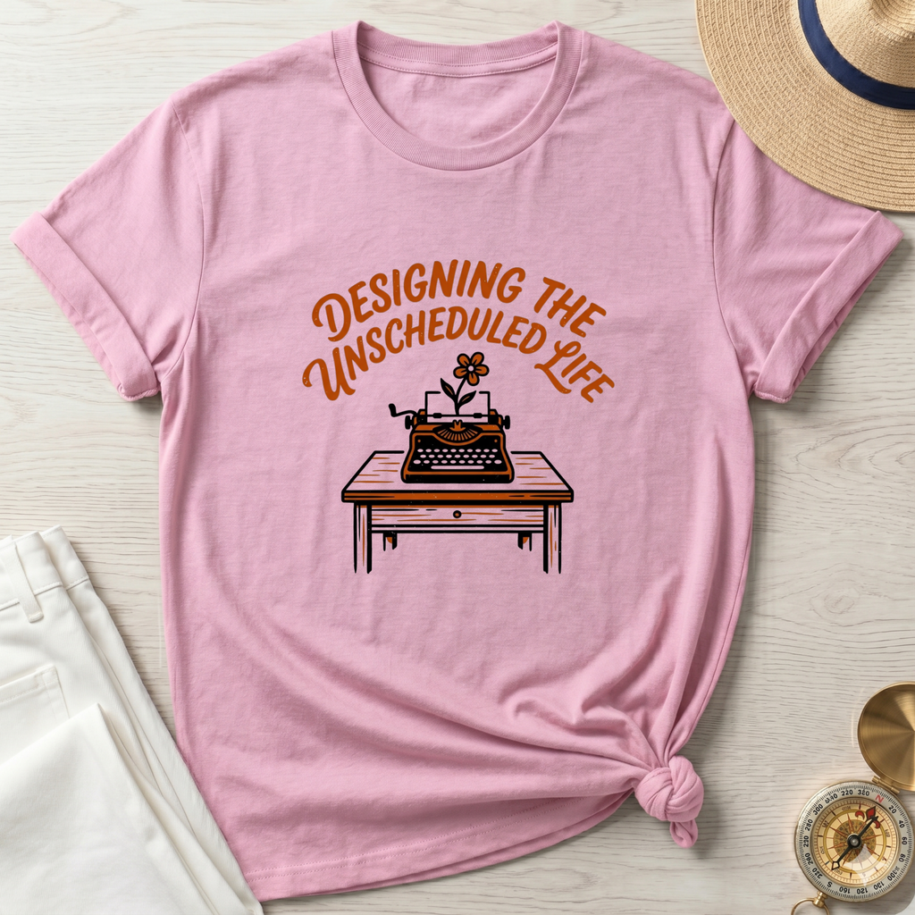 Designing the Unscheduled Life T-Shirt