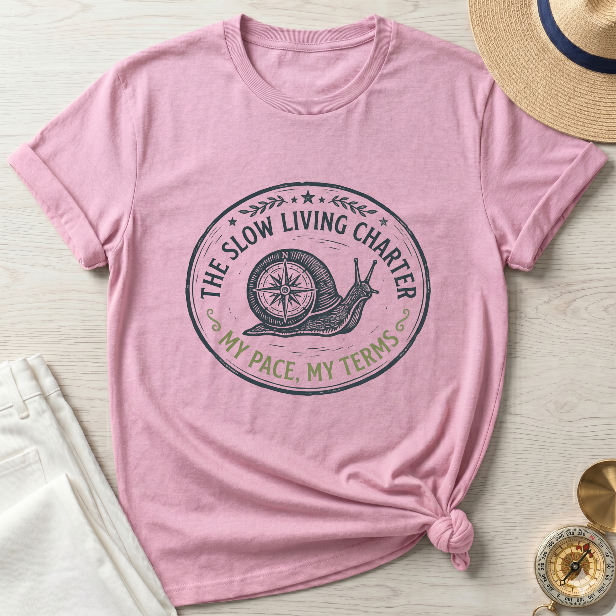 The Slow Living Charter T-Shirt