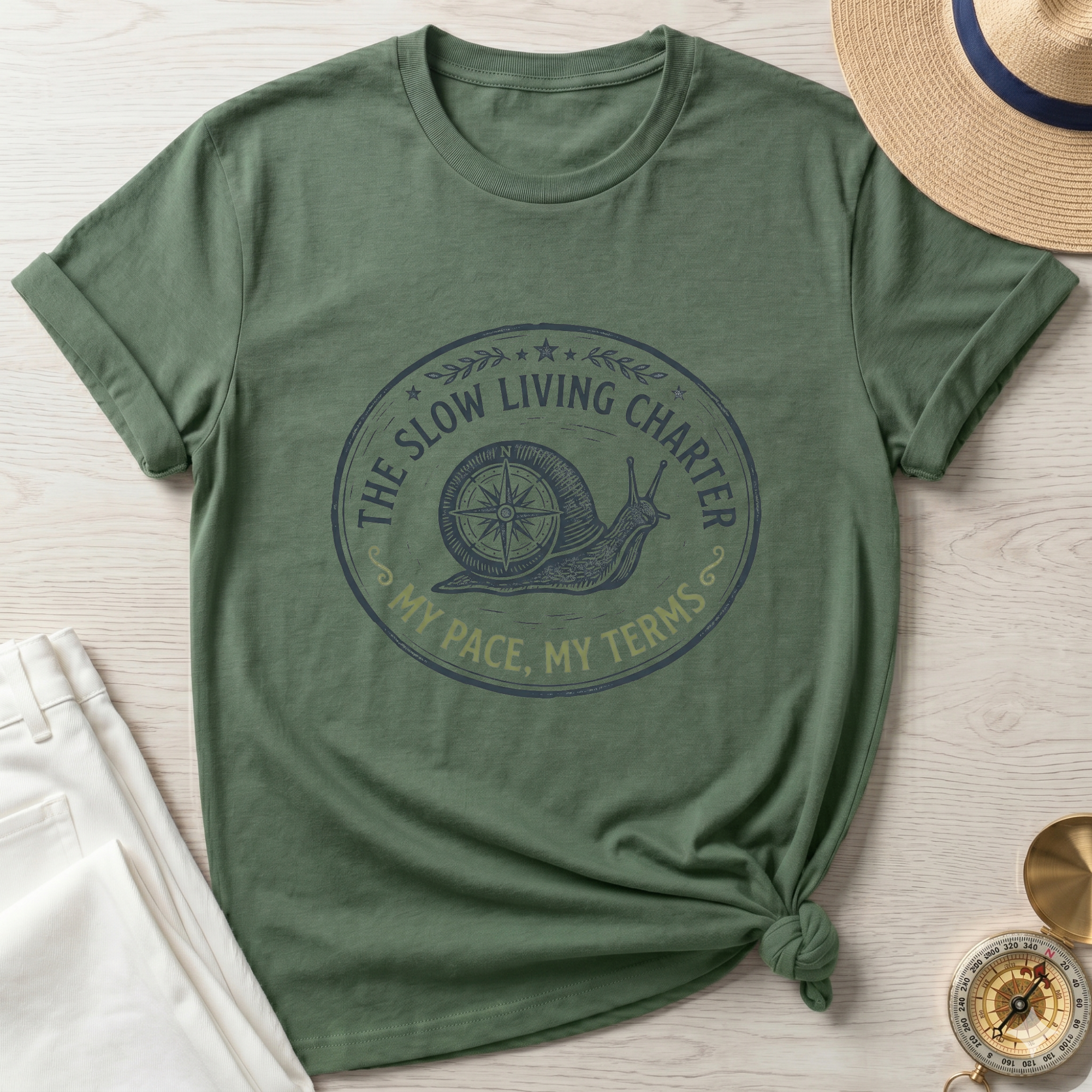 The Slow Living Charter T-Shirt