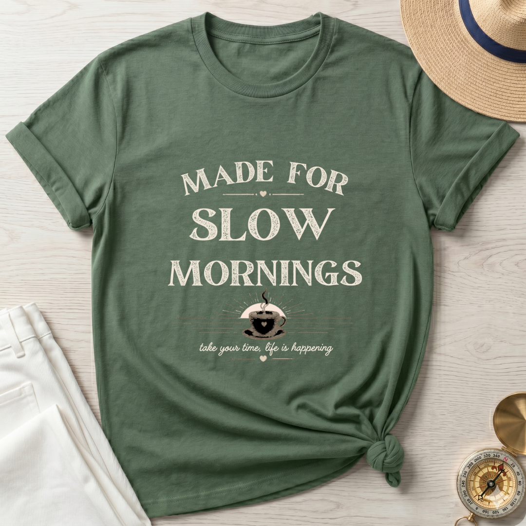 Made For Slow Mornings - T-Shirt