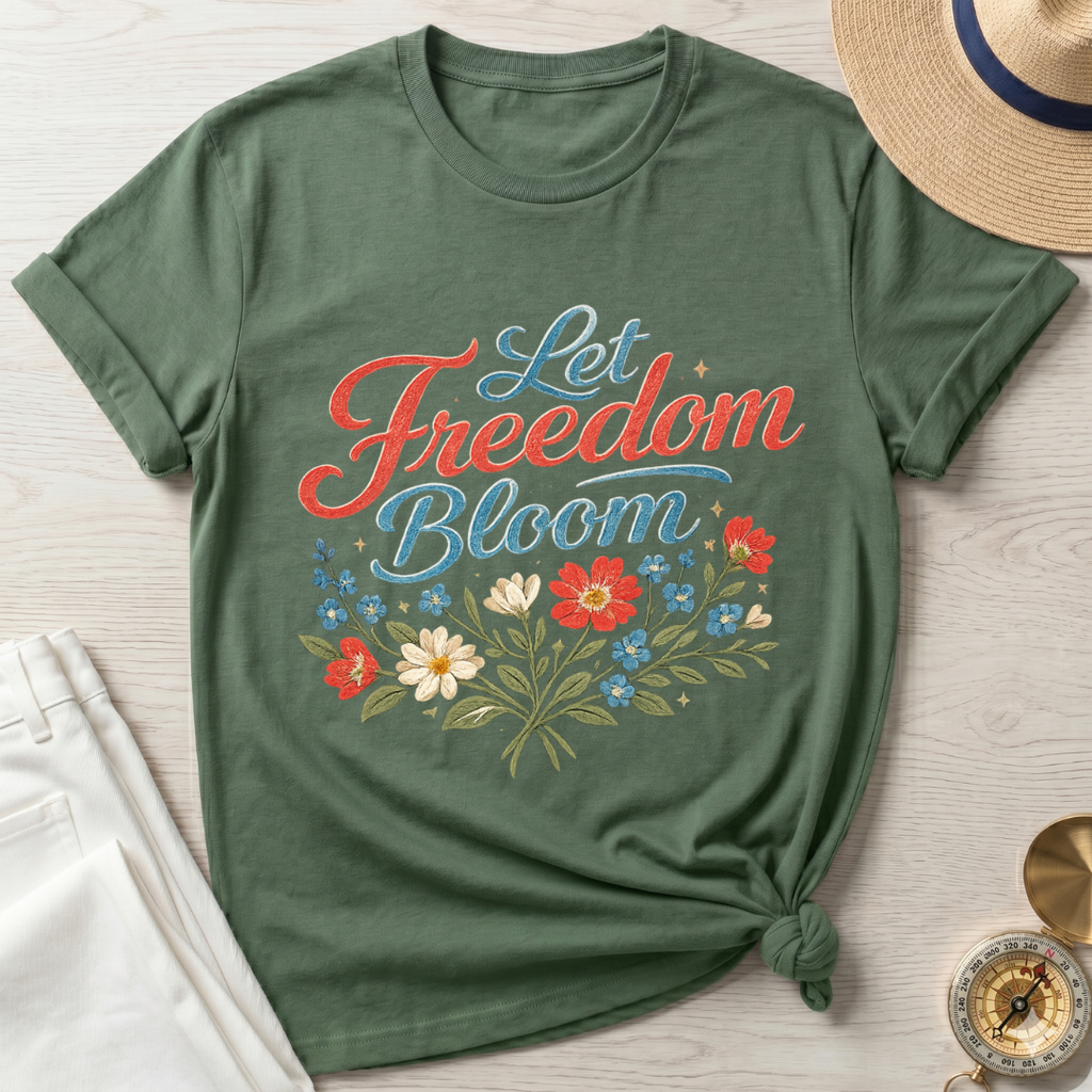 Let Freedom Bloom T-Shirt