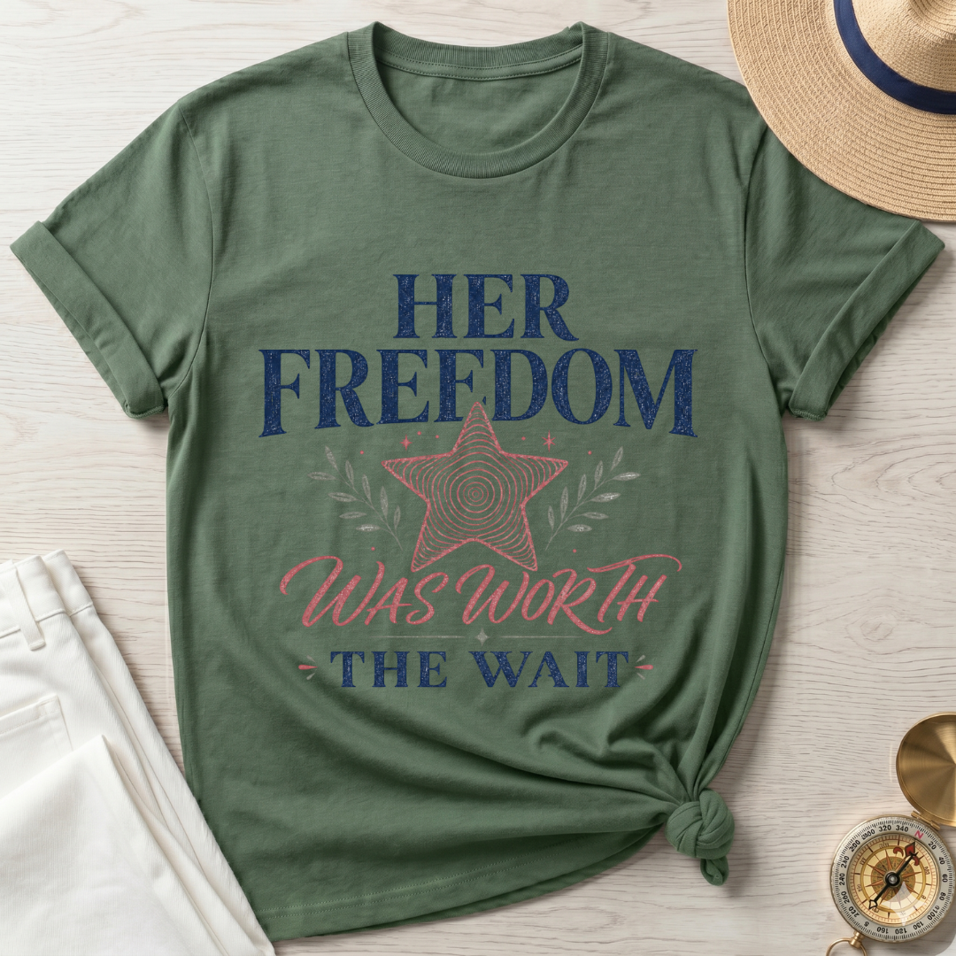 Her Freedom Was Worth The Wait T-Shirt