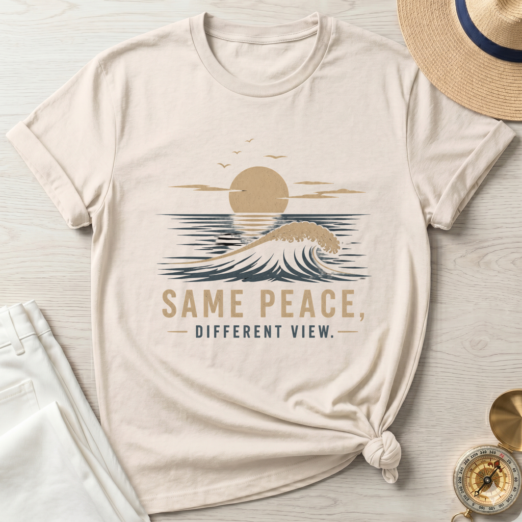 Same Peace Different View T-Shirt