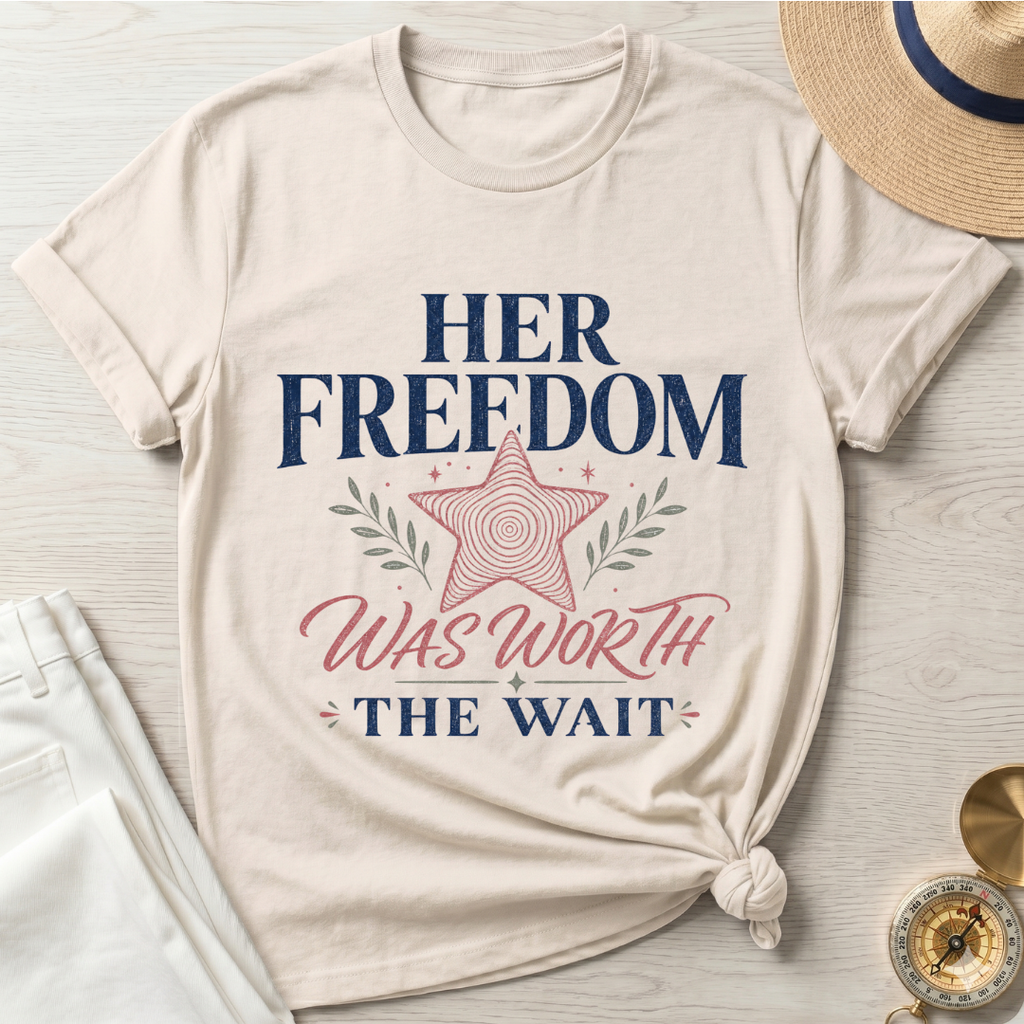 Her Freedom Was Worth The Wait T-Shirt