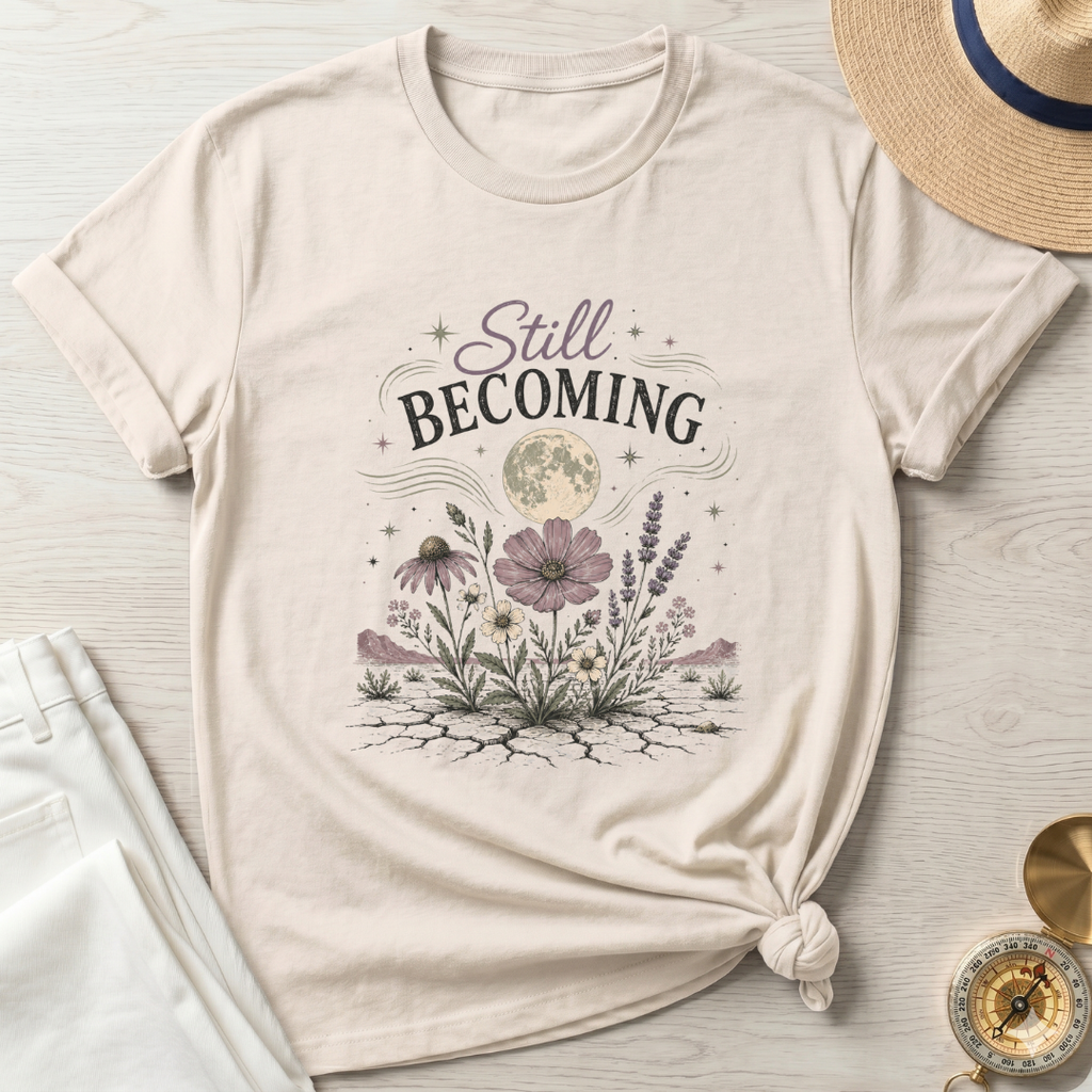 Still Becoming Floral - T-Shirt