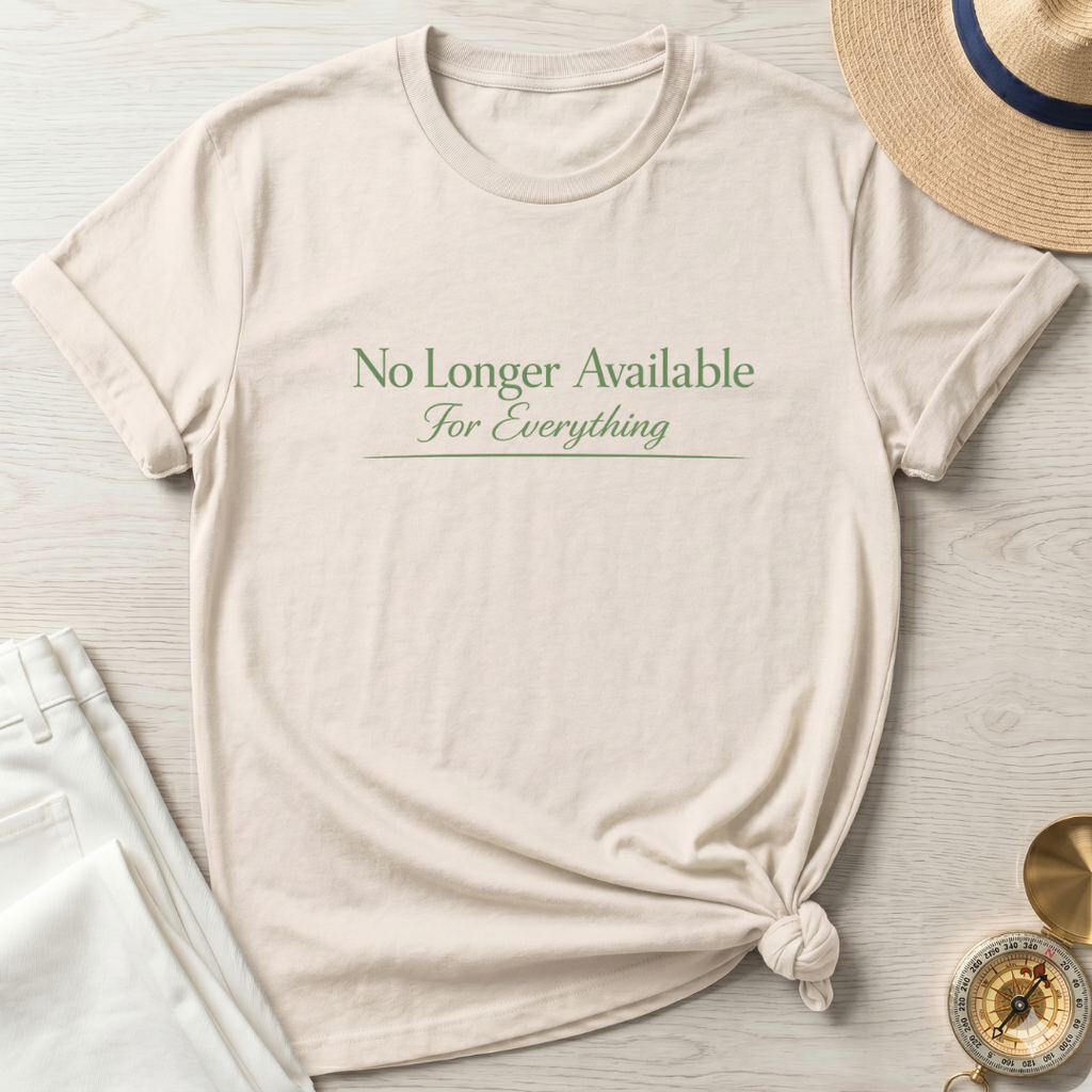 No longer Available T-Shirt