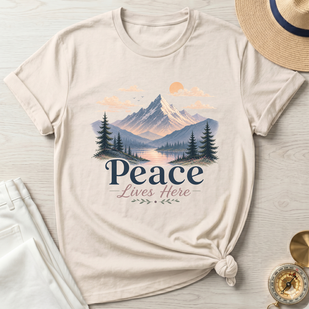 Peace Lives Here T-Shirt