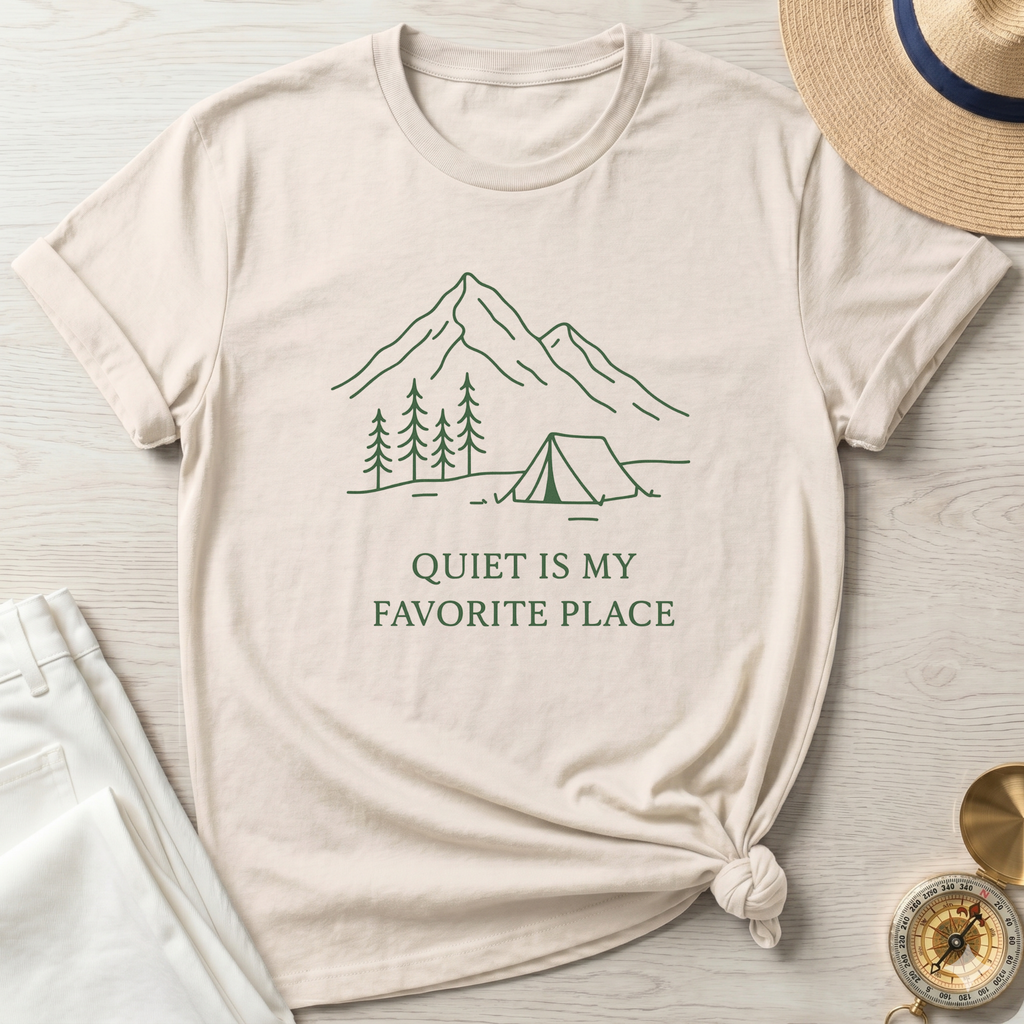 Quiet is My Favorite Place T-Shirt