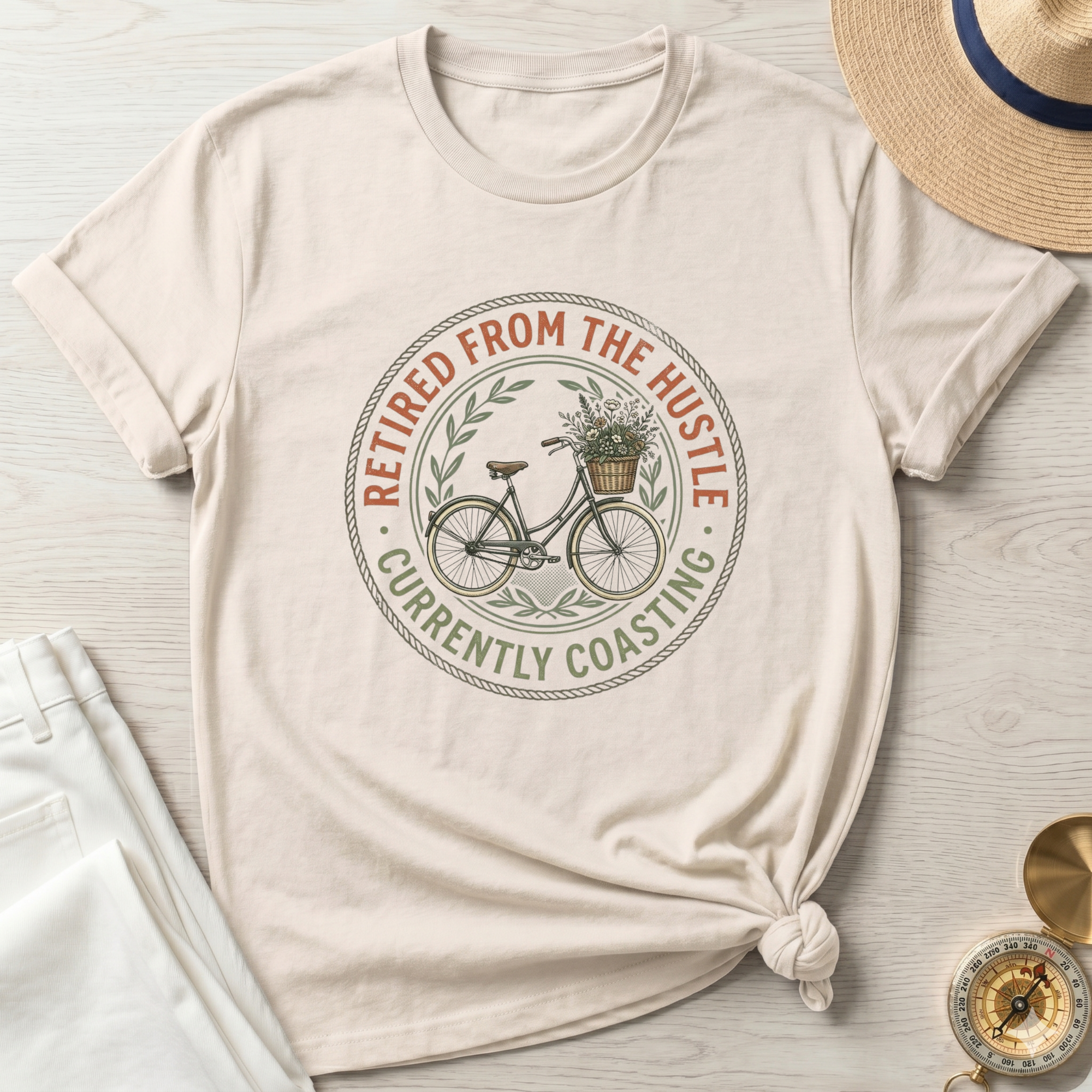 Retired From The Hustle T-Shirt