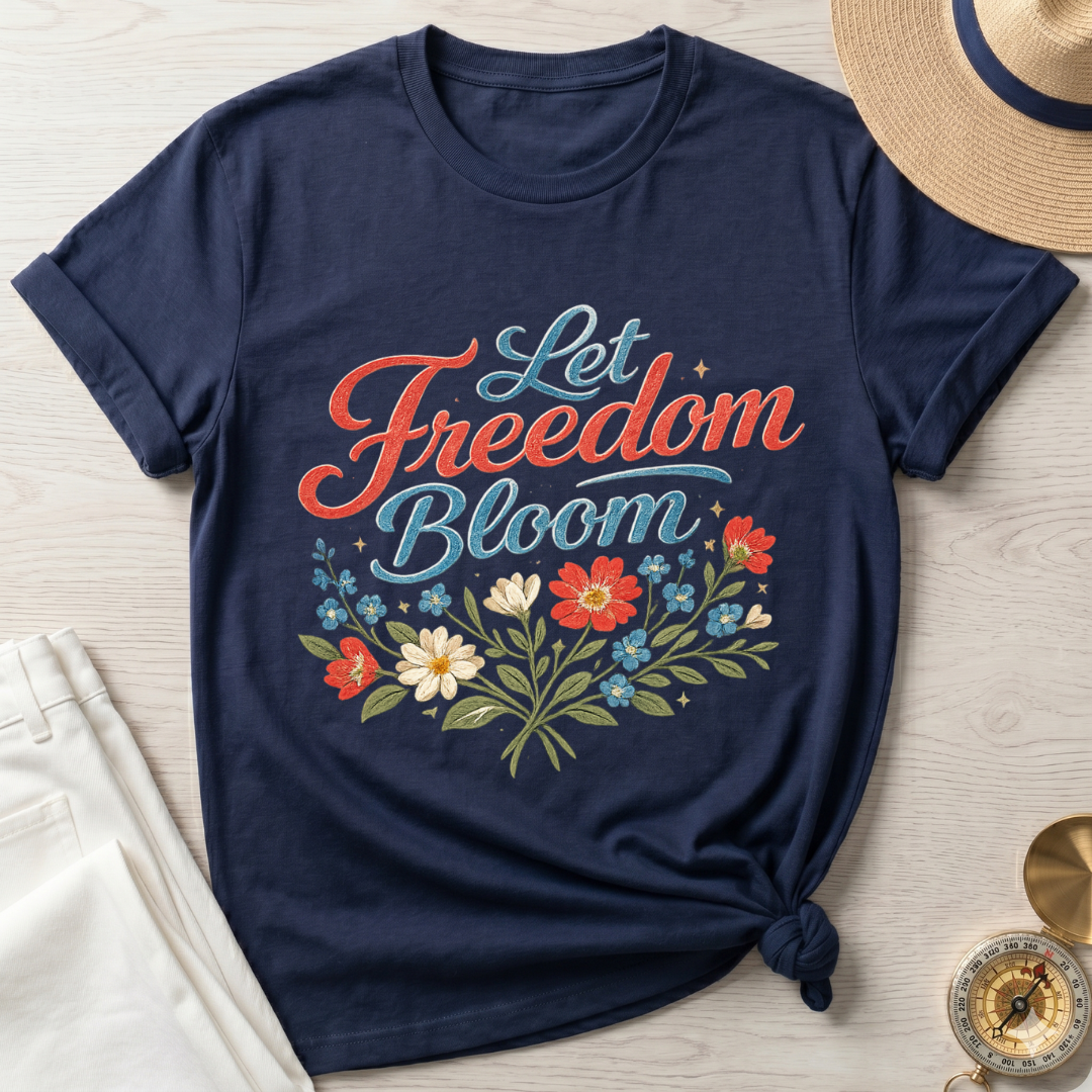 Let Freedom Bloom T-Shirt